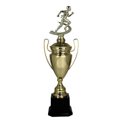 Trofeo de Copa de Metal con Figura Serie M1